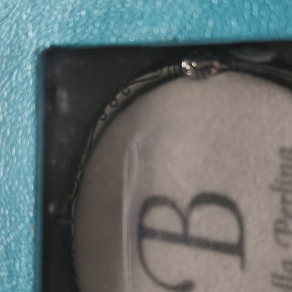 Bella Perlina bangle bracelet with heart charm - Picture 4 of 4